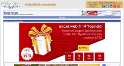 Desktop Screenshot of excel.web.tr