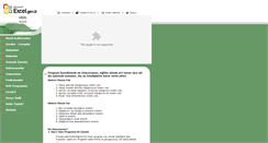 Desktop Screenshot of excel.gen.tr