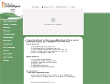 Tablet Screenshot of excel.gen.tr